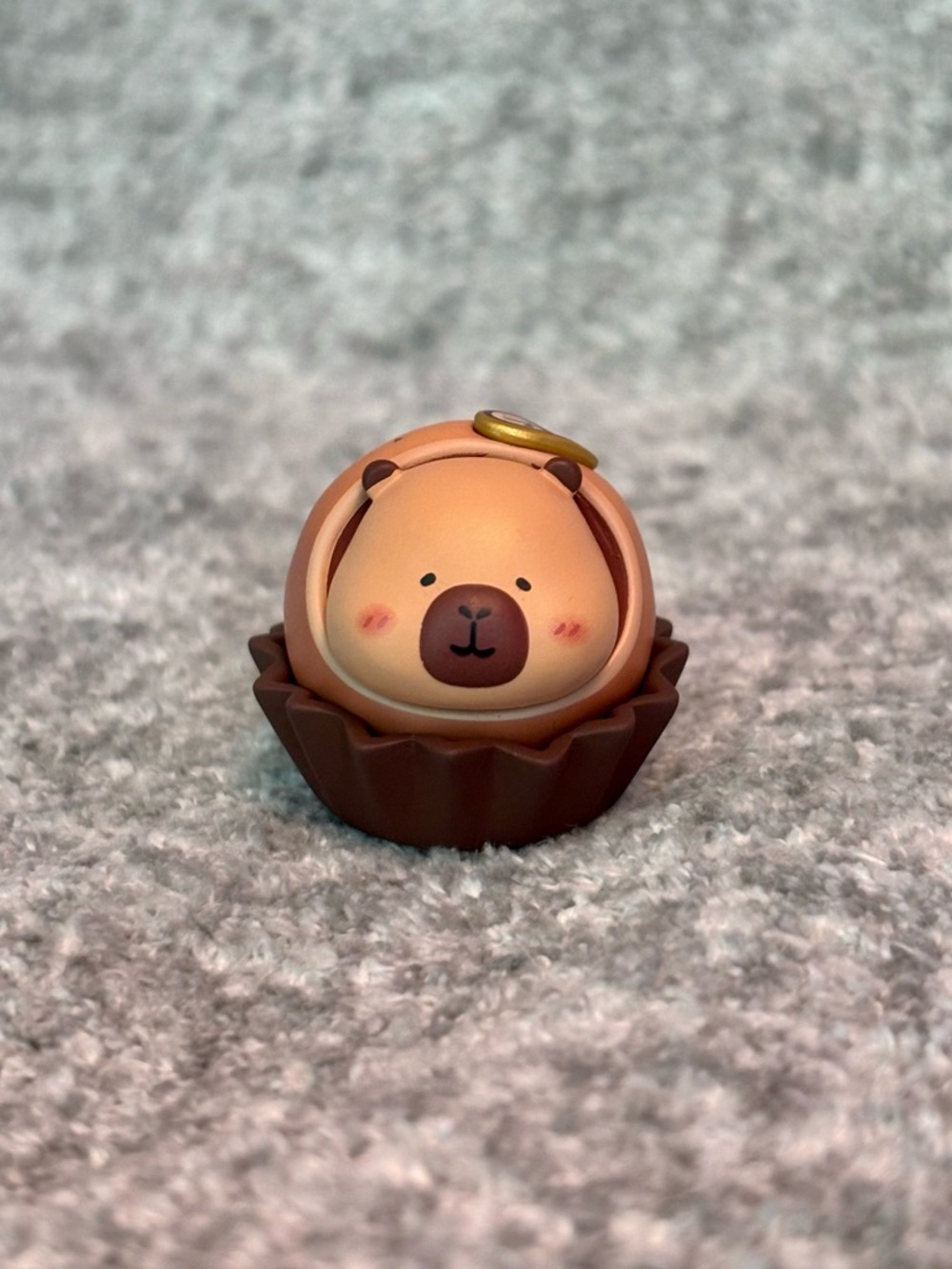 Capybara mini bean chocolate series mini blind bag figure | Capybara pop bean